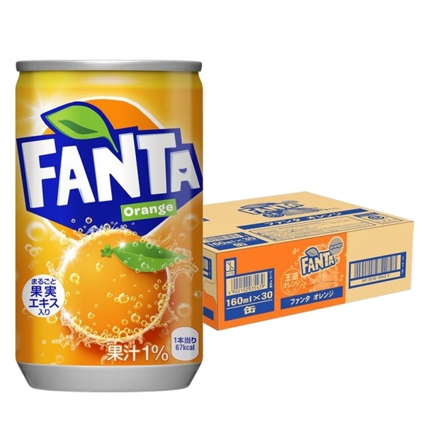 NƯỚC CAM CÓ GA FANTA LON 160ML